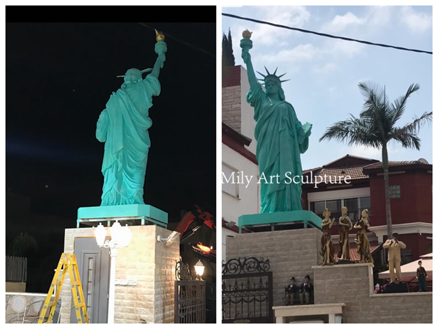 Israeli Bronze Statue of Liberty Replica Feedback