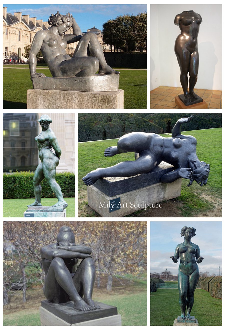 More Bronze Aristide Maillol Sculptures