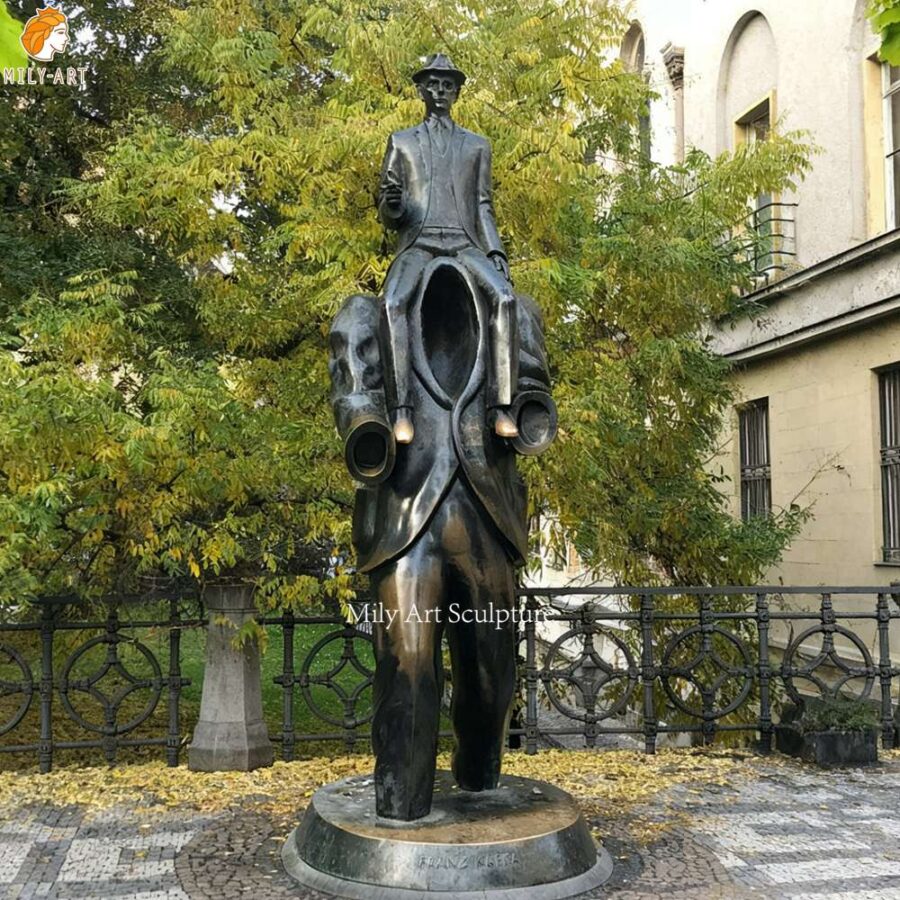 Bronze Statue of Franz Kafka Replica