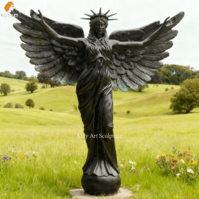 Bronze Winged Angel of the Statue