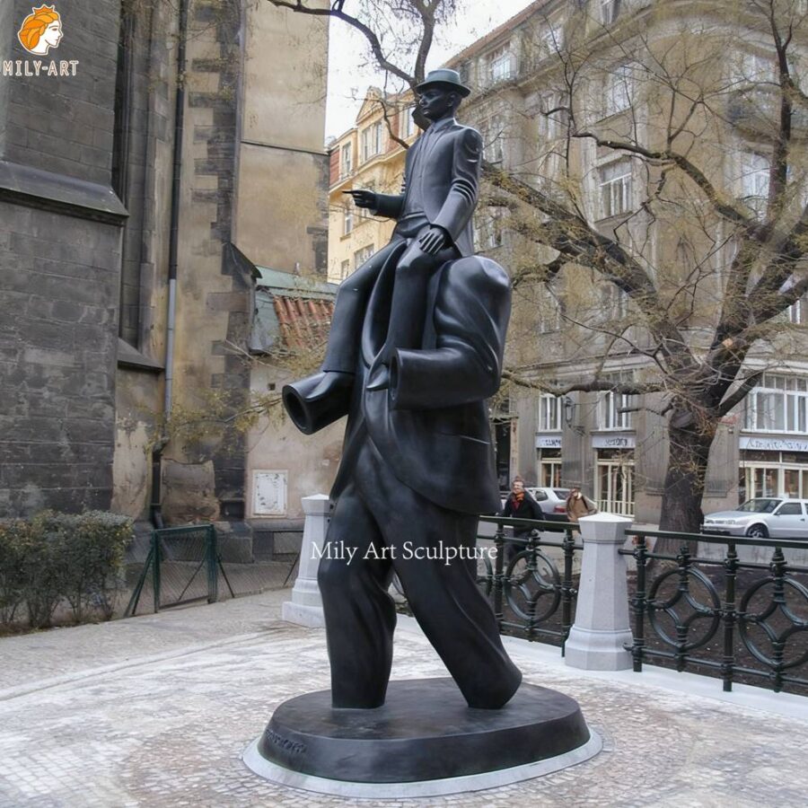 Bronze Statue of Franz Kafka Replica