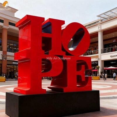 Metal Letter Sculptures of Hope MLSS-193