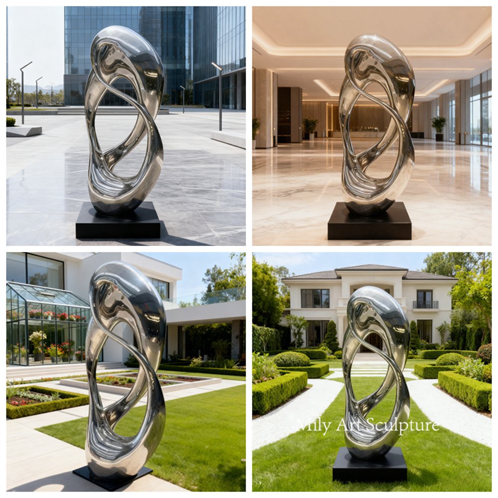Stainless Steel Yard Art Sculpture Applications