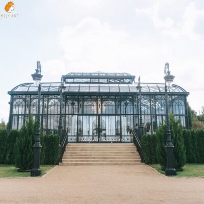 European Iron Conservatory for Wedding Venue