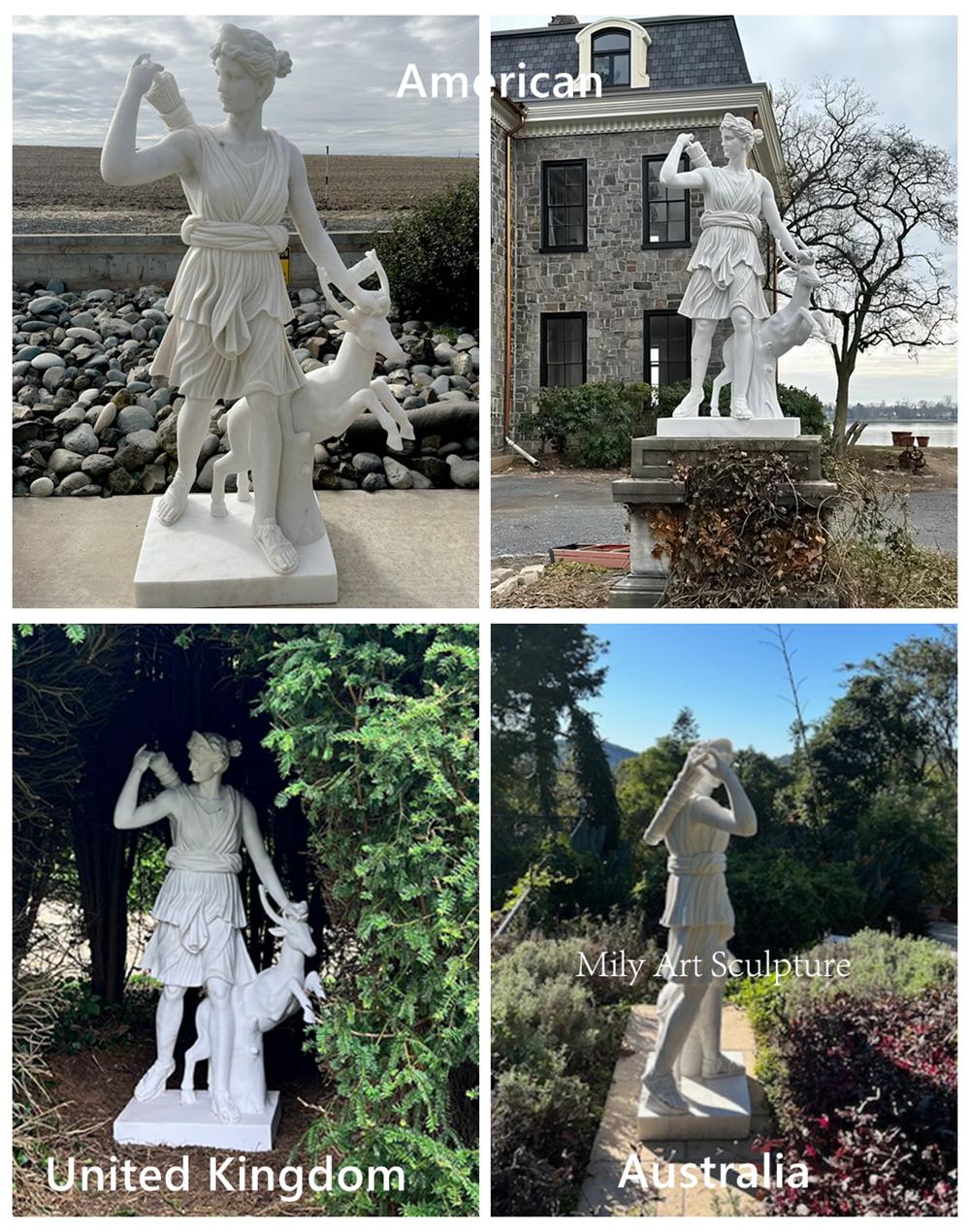 Marble Diana of Versailles Statue Customer Feedback