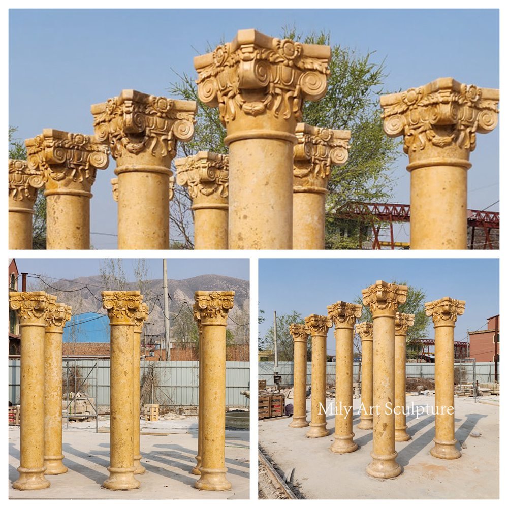 Roman Marble Columns Details