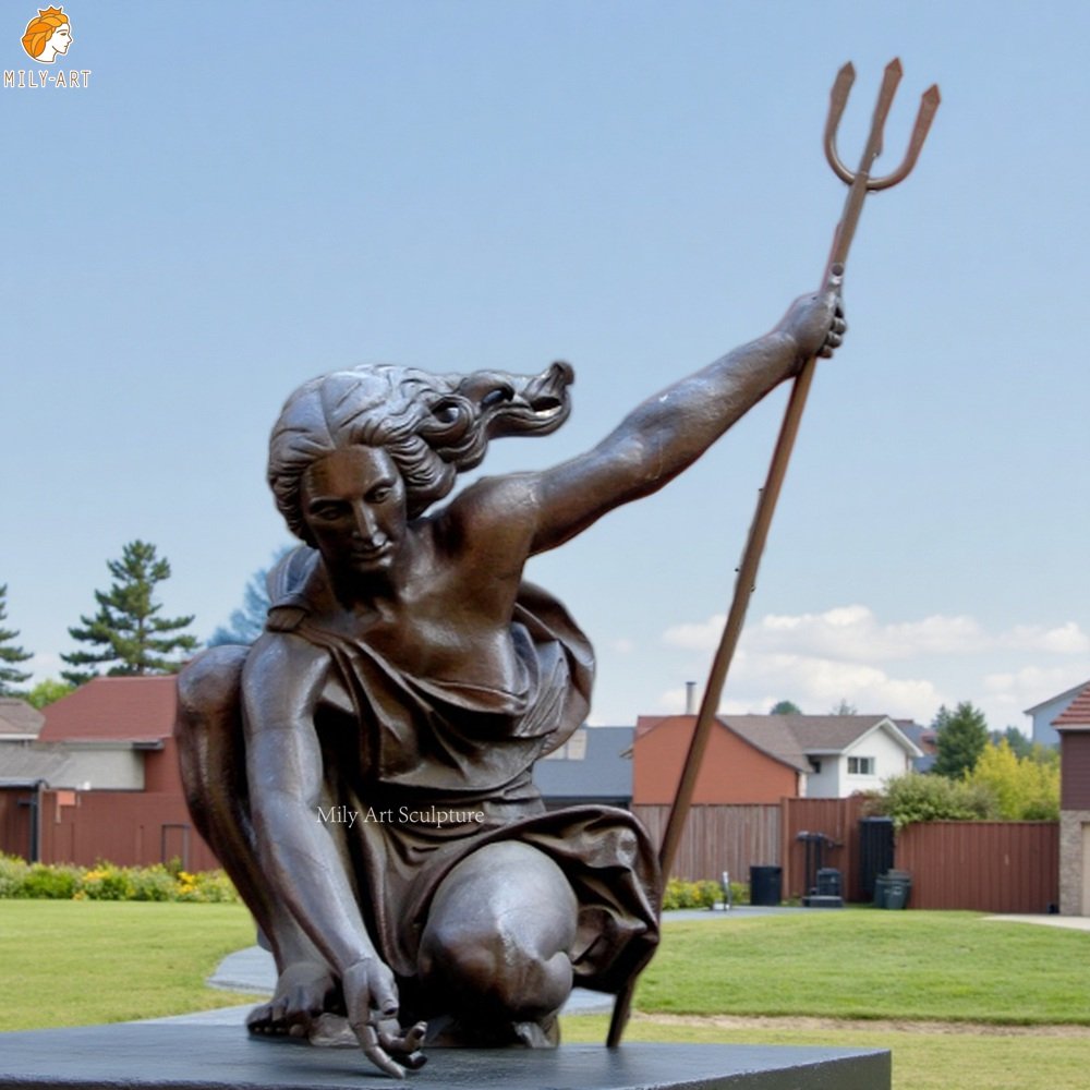 Custom Large Bronze Portlandia Statue