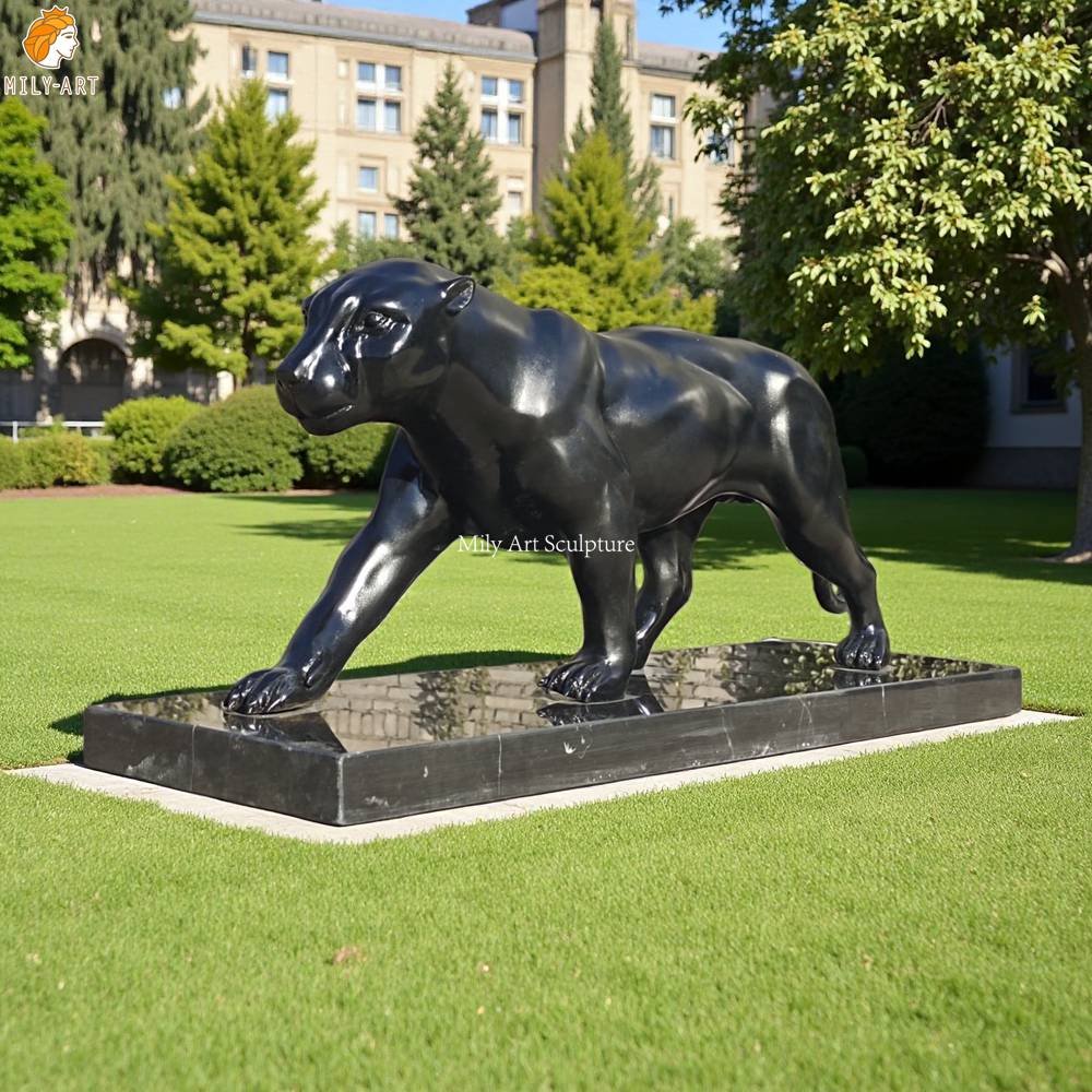Large Bronze Pitt Panther Statue for Campus