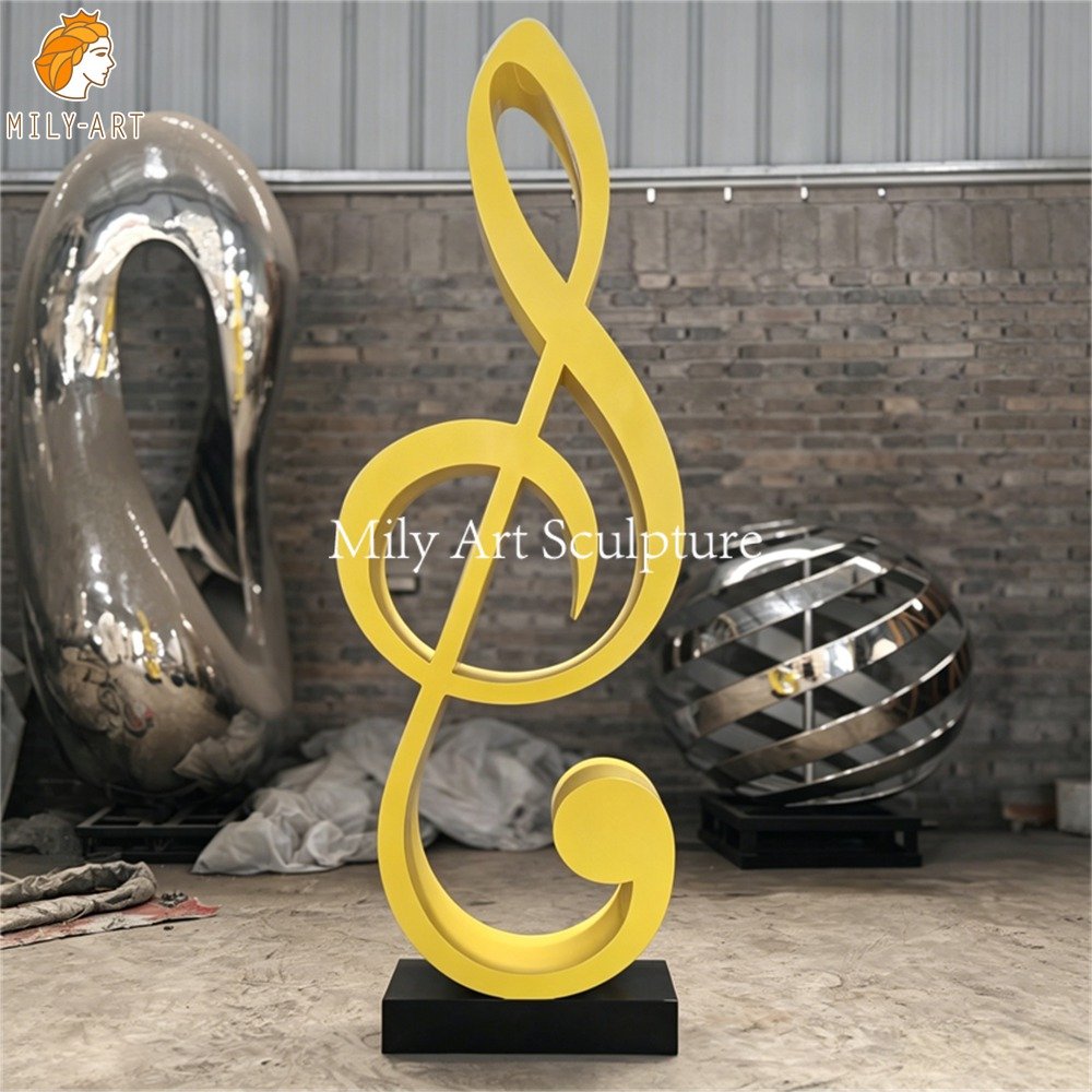 Large Metal Key Sol Sculpture