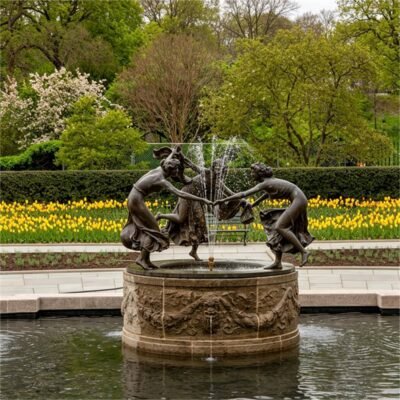 Casting Bronze Three Dancing Maidens Sculpture