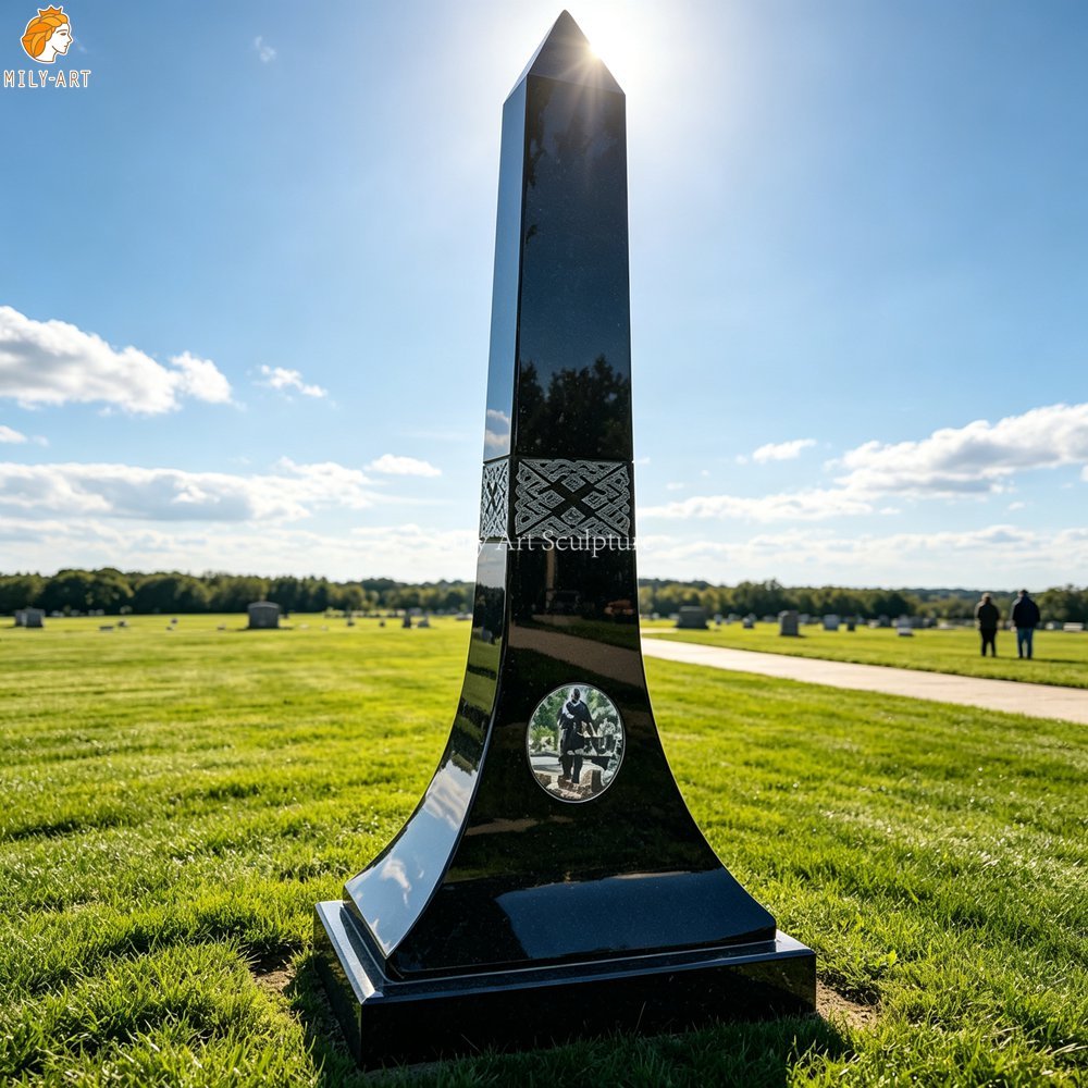 Custom Monumental Granite Obelisk for Sale MLMS-457 Custom Monumental Granite Obelisk for Memorial Park