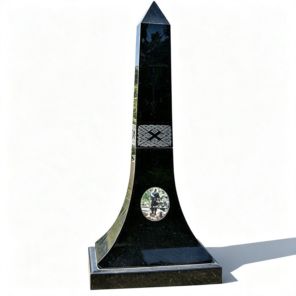 Custom Monumental Granite Obelisk